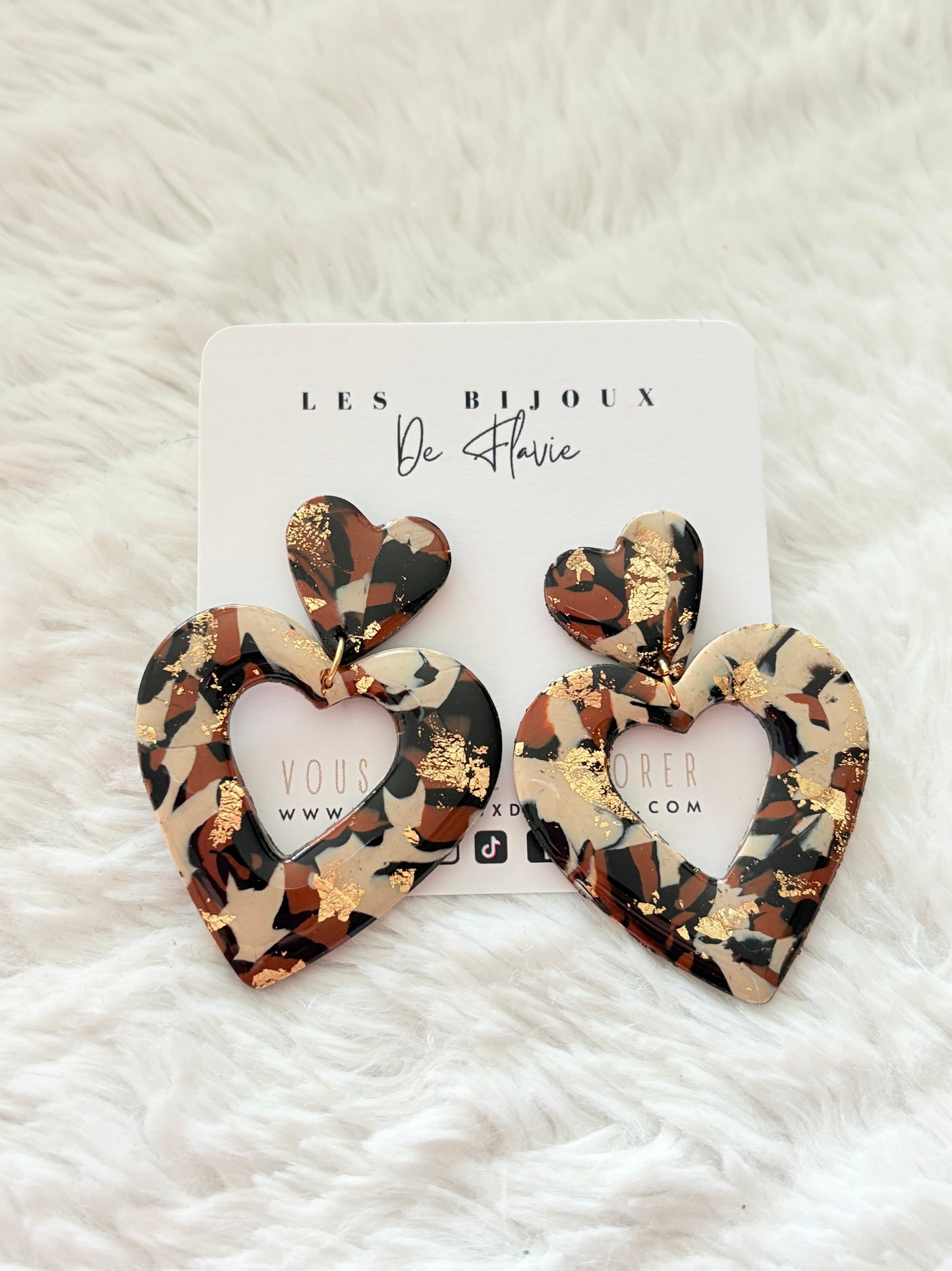 Boucle d’oreille AMBER