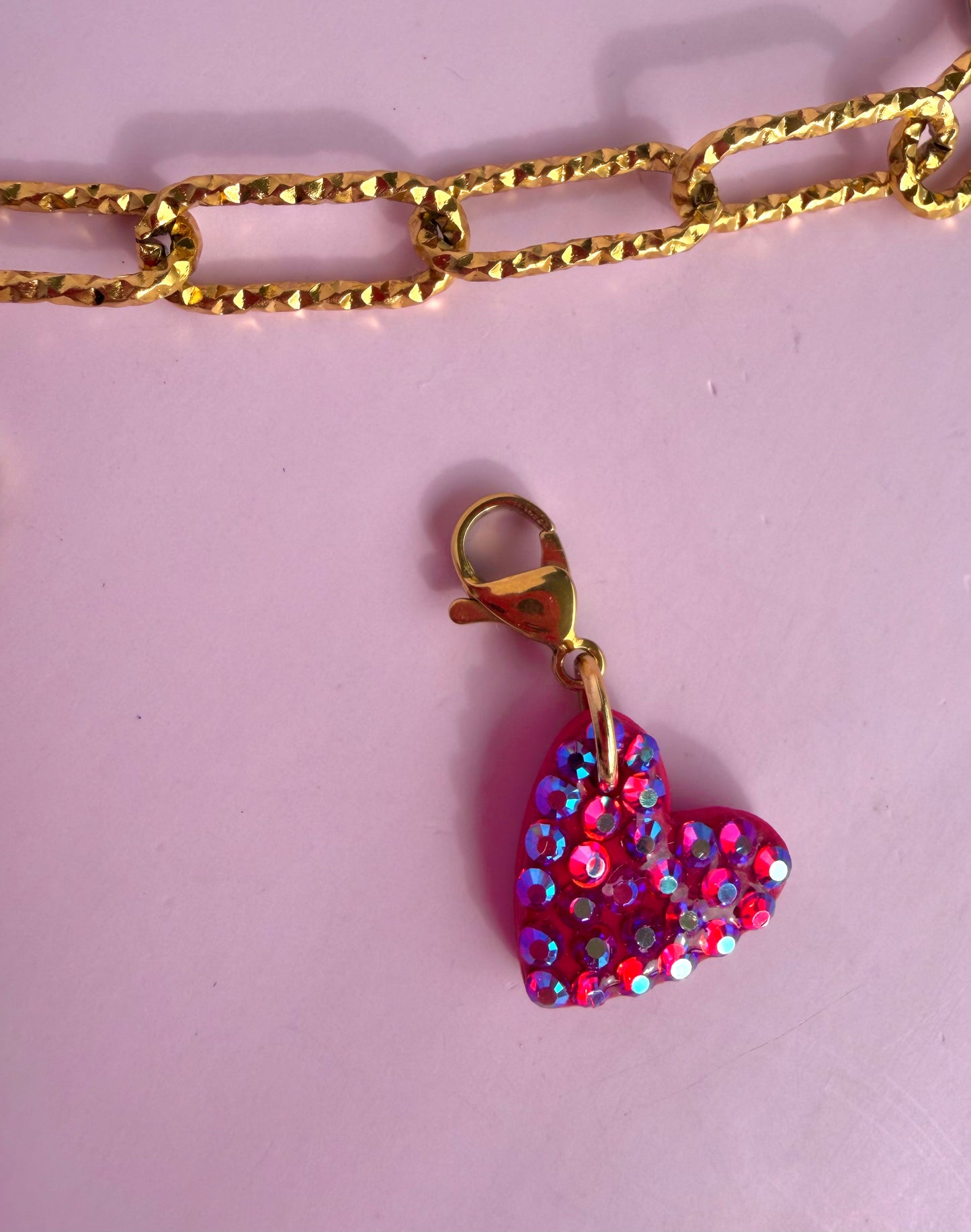 CHARMS Heart Strass