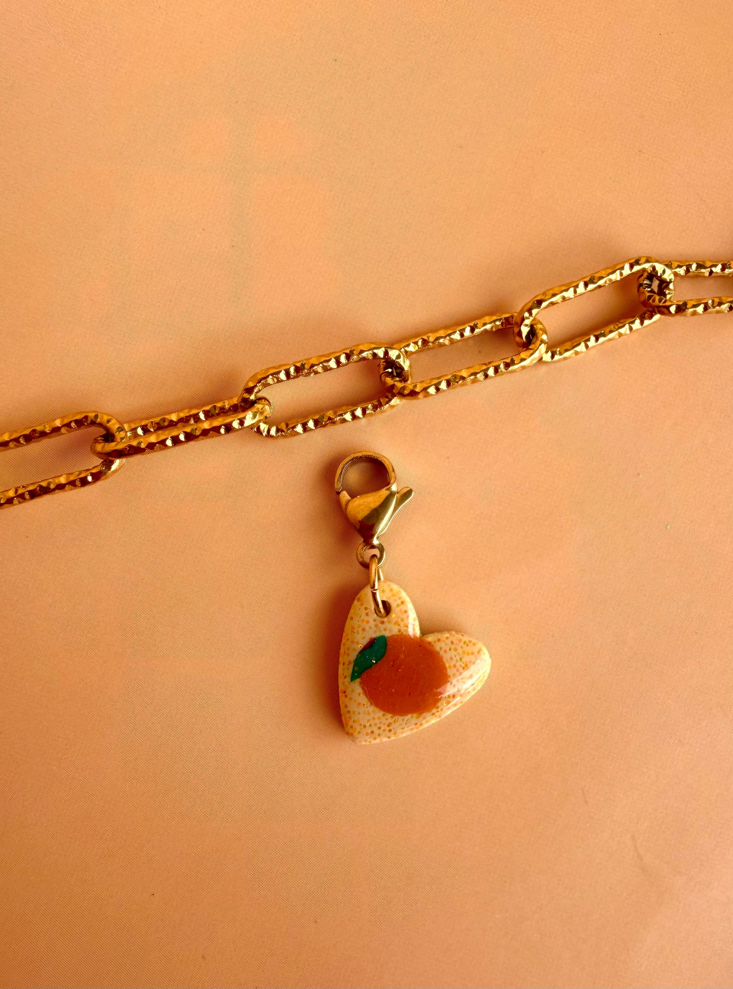 Charms Heart PEACH