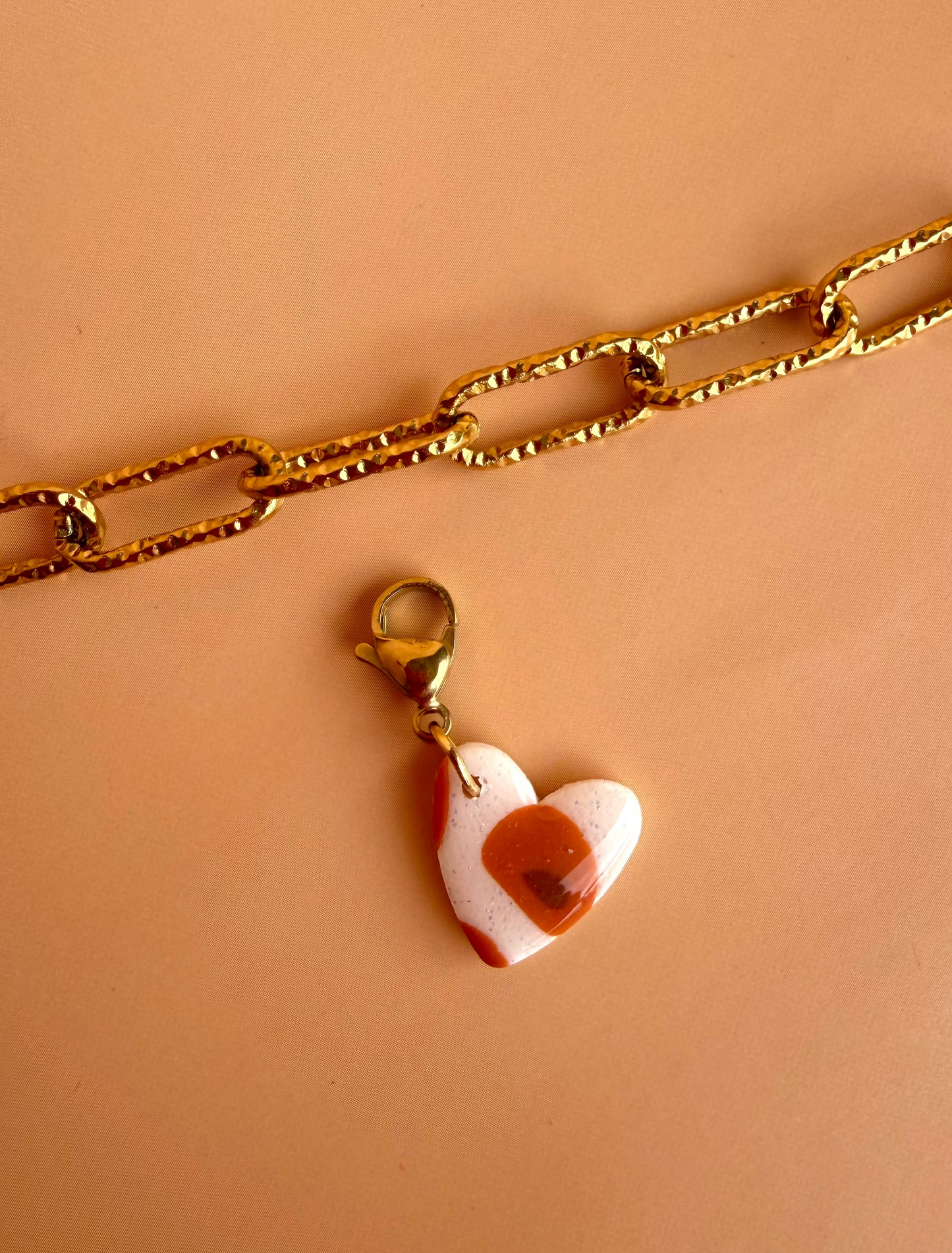 Charms Heart ABRICOT