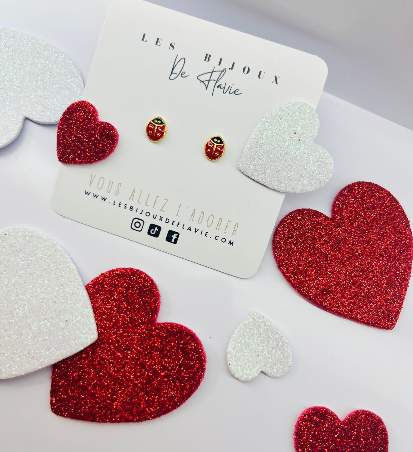 Boucle dâoreille COCCINELLESđ