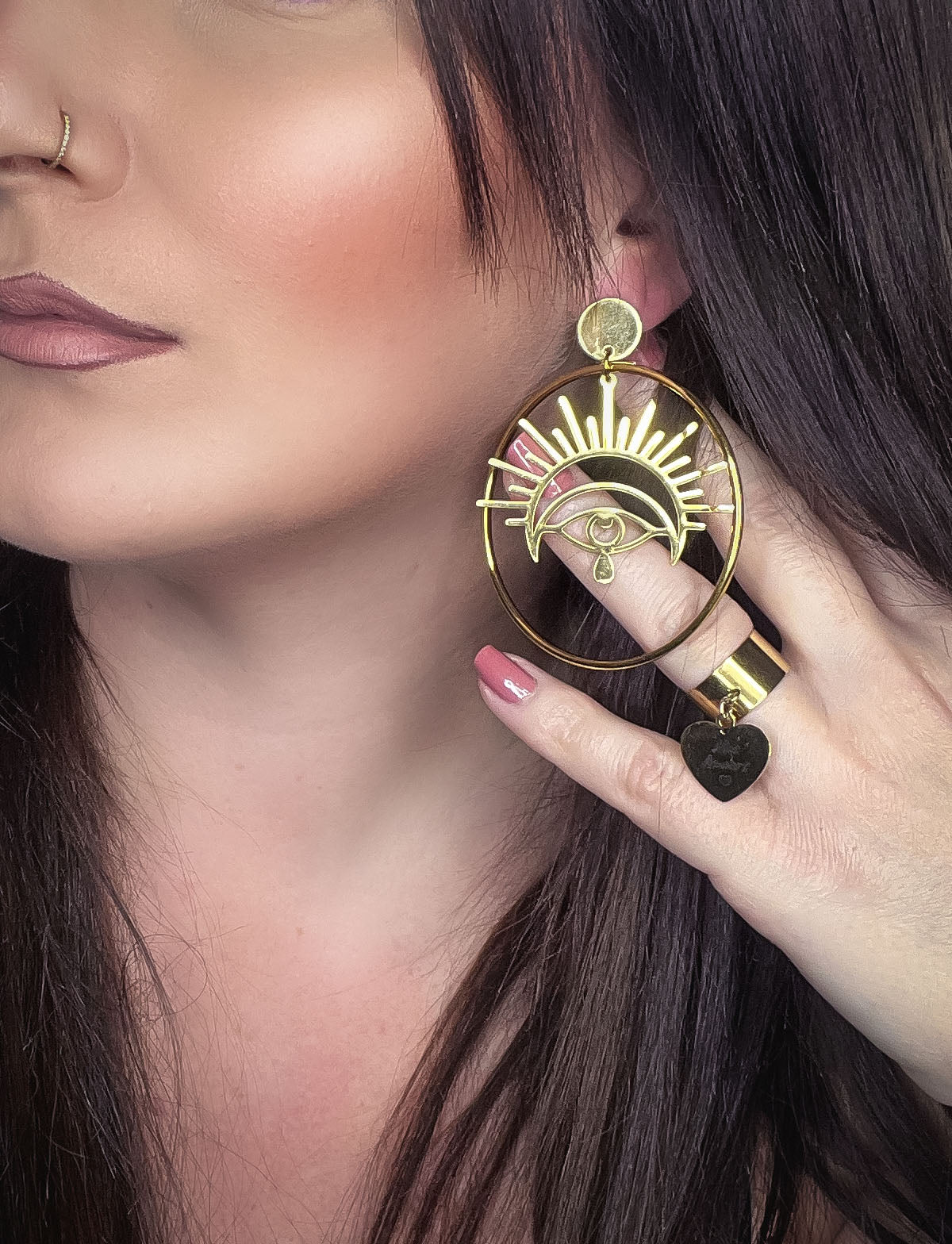 Boucle d'oreille IRMA
