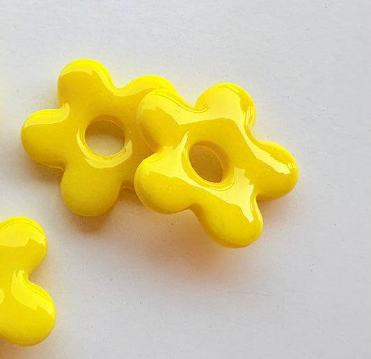 N°29 FLEUR JAUNE FLASHY🌼