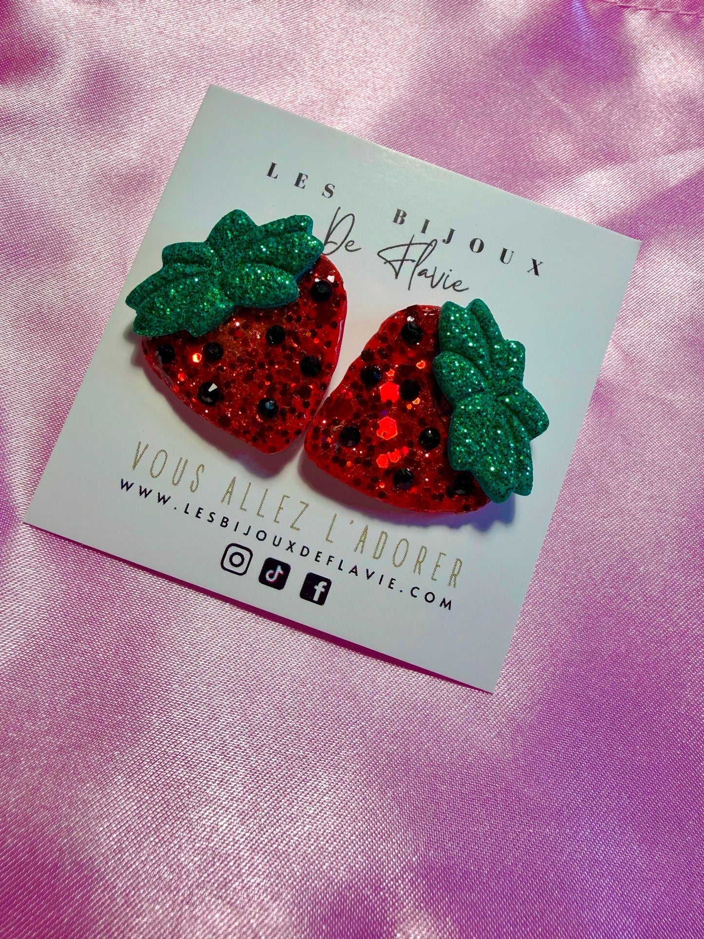 Les Boucles STRAWBERRY