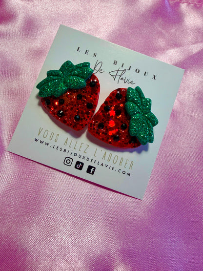Les Boucles STRAWBERRY