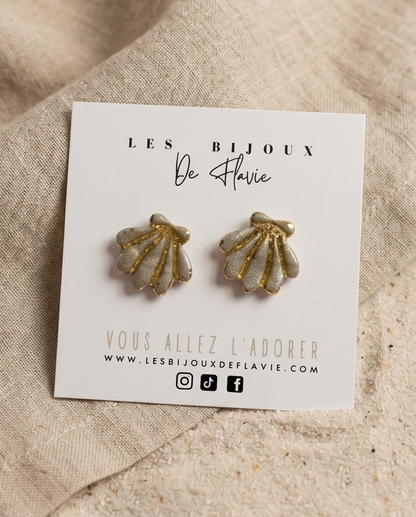 Les Puces d'oreilles MINI PALMA