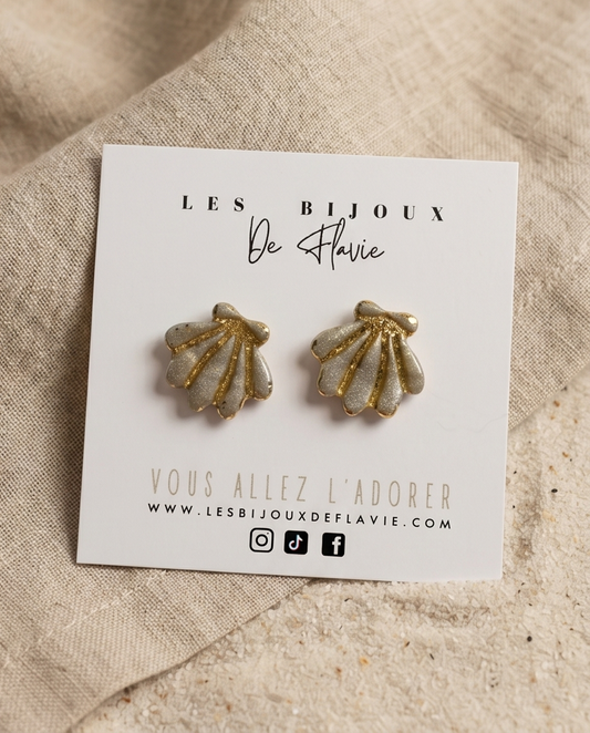 Les Puces d'oreilles MINI PALMA