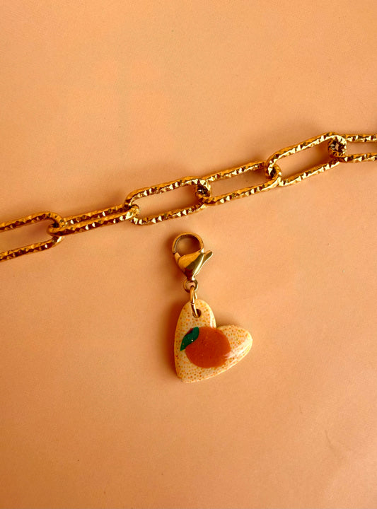 Charms Heart PEACH