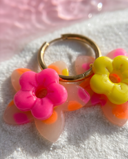 boucle d'oreilles, neon